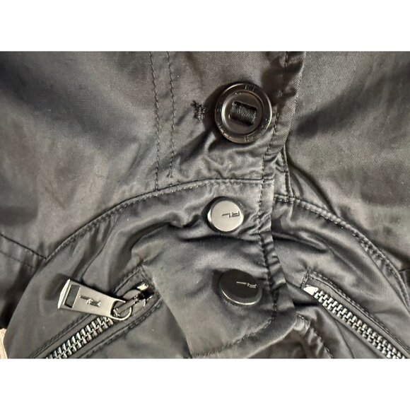 Ralph Lauren  Black Label lined Safari Utility Jacket coat size 38 R color black - Picture 6 of 8